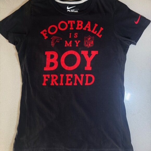 NFL Nike Atlanta Falcons Women T-Shirt Medium New - Picture 1 of 5